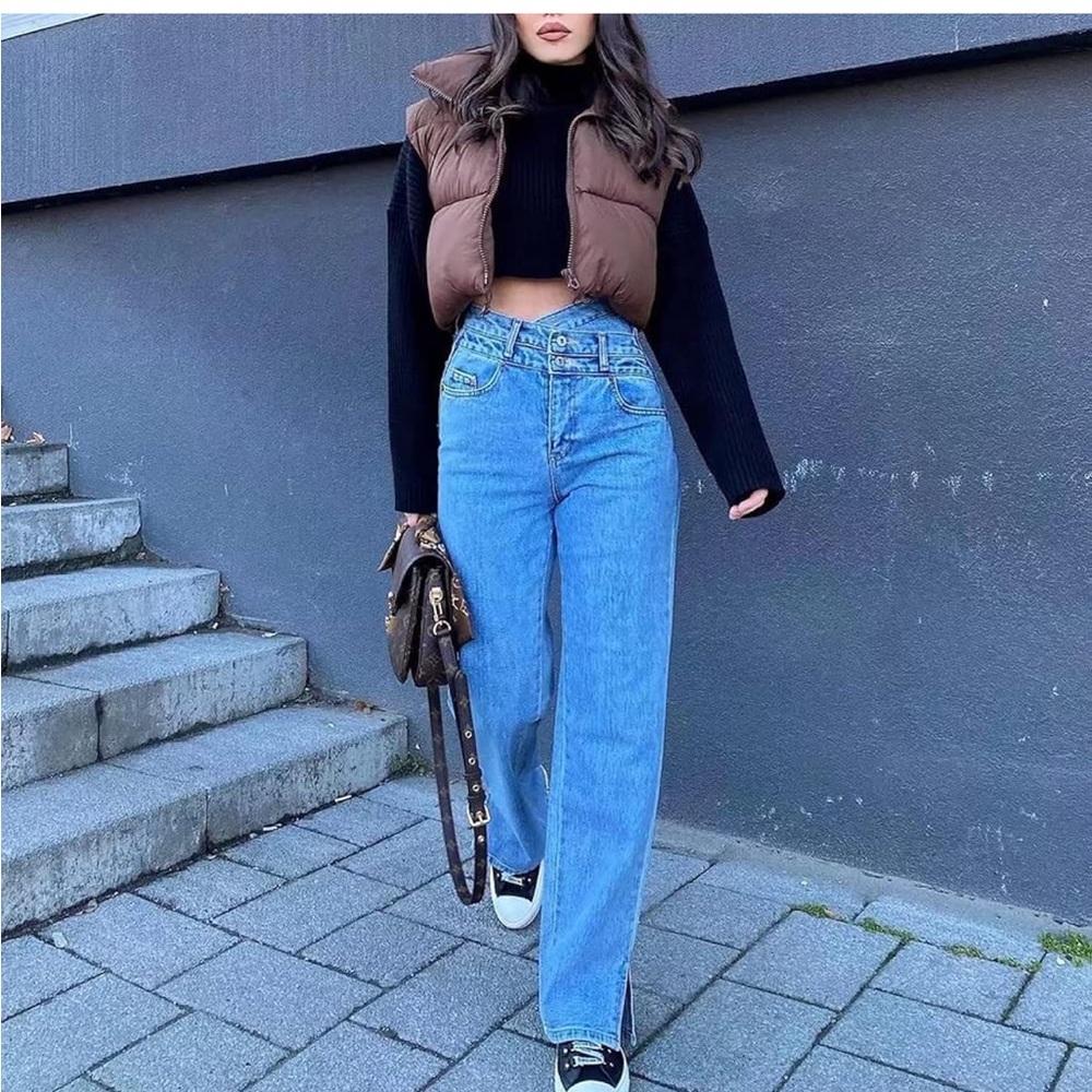Brown Puffer Vest